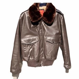 r sherman leather jacket
